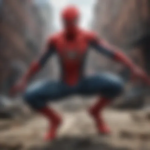 Acclaimed Actor Tom Holland as Spider-Man