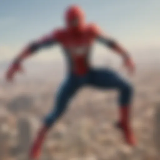 Spider-Man's Advanced Air Force Suit