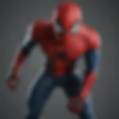 Cosplaying the Icon Cosplayer dressed in a classic Amazing Spider-Man costume at a comic convention