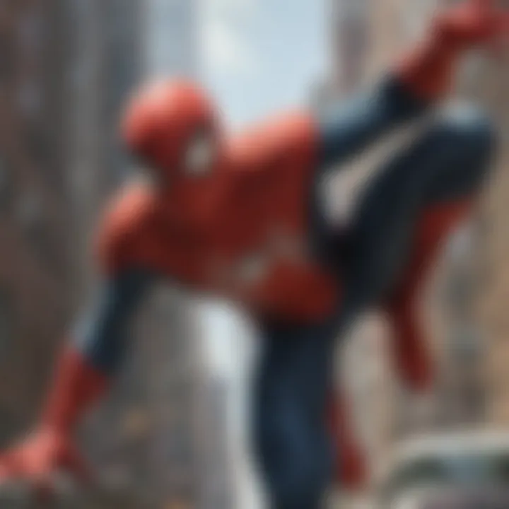 Web-Slinging Action