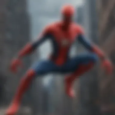 Iconic Spider-Man suit