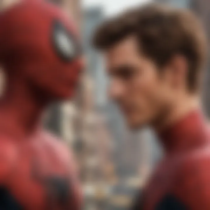 Andrew Garfield in a scene showcasing his emotional range