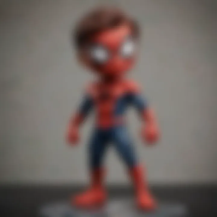 Artistically Crafted Spiderman Far from Home Funko Figure