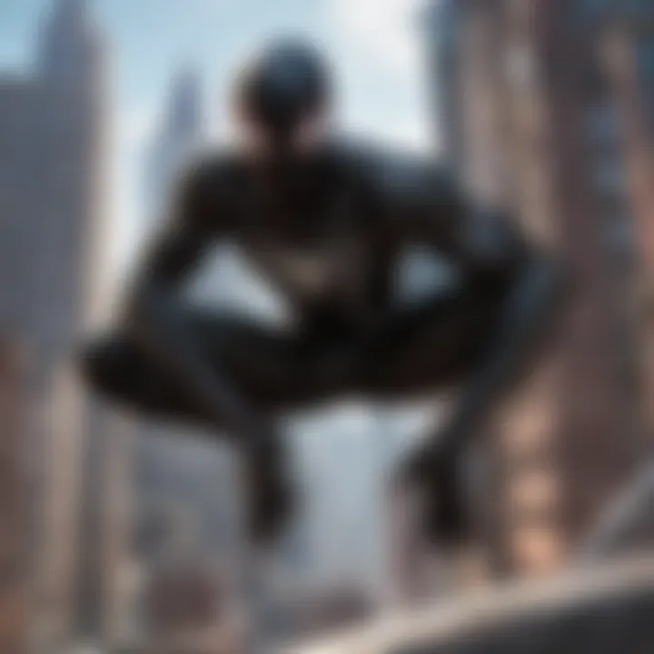 Black Spiderman Stealth Mission