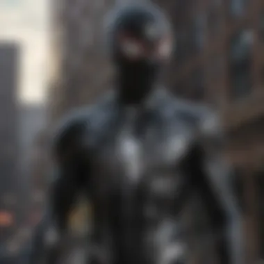 Dark Elegance: The Black Spider-Man Suit Origins