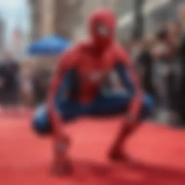 Captivating Moments on the Red Carpet at Spider-Man Premiere