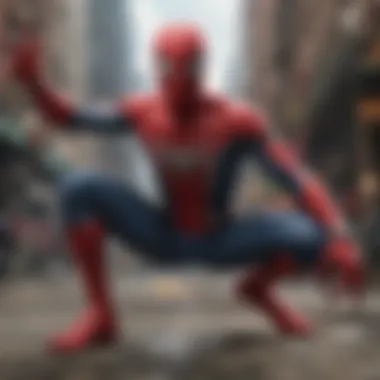 Spider-Man and the Marvel Universe Spider-Man interacting with other Marvel superheroes