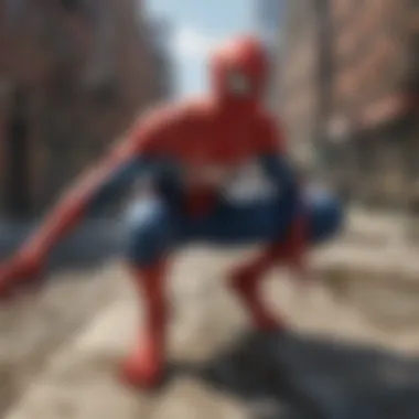 Cityscape of Spiderman 2: The Game