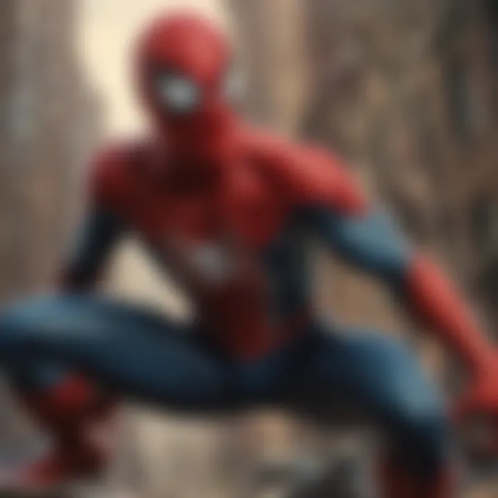 A collage of Spider-Man comic covers over the years