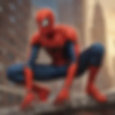 Diverse Artistic Styles in Spider-Man Comics Artistic styles of various Spider-Man comic covers