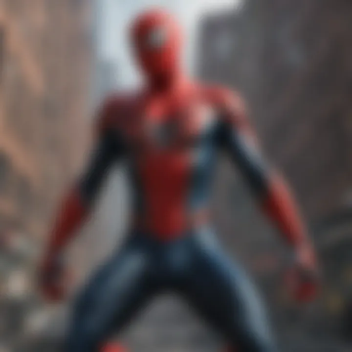 Iconic Spider-Man villains in a dramatic pose