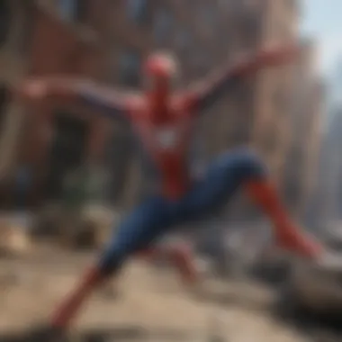 Exciting Spider-Man Virtual Reality Experience A thrilling Spider-Man virtual reality experience for fans.