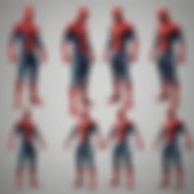 Evolution of Spider-Man Costumes Evolution of Spider-Man costumes throughout the films