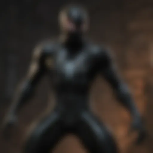 Dark Web of Black Spiderman's Nemesis