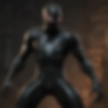 The Intricate Dark Web of Black Spiderman's Nemesis Dark Web of Black Spiderman's Nemesis
