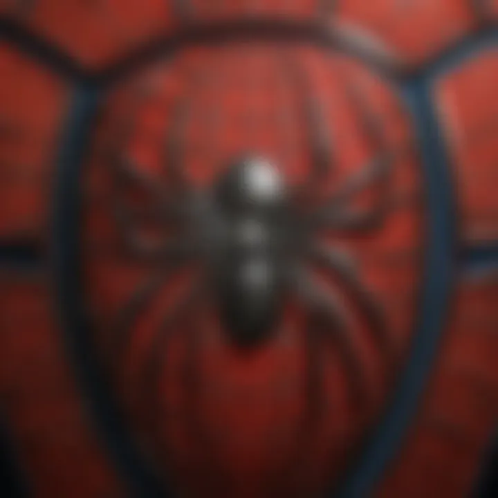 Detailed Spider Emblem on Costume