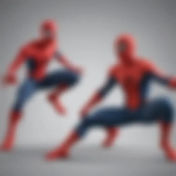 Disney Infinity Characters Featuring Spiderman