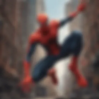 Dynamic Spiderman Cartoon Influence