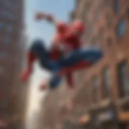 Dynamic Web-Slinging Action in Spider-Man Game of the Year