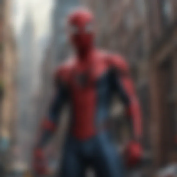 Tom Holland Spider-Man movies on mobile device