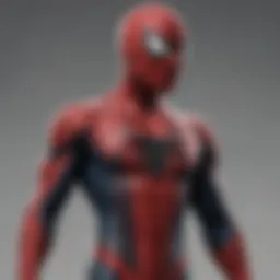 Ethereal Spiderman Suit at SpideyZone