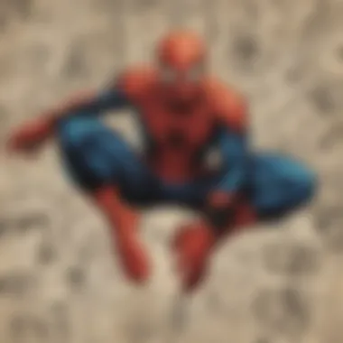 Graph depicting market trends for vintage Spider-Man comics