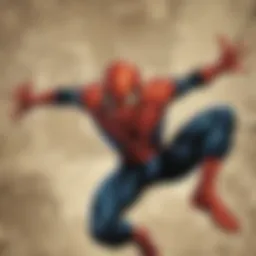 Vintage Spider-Man comic book cover showcasing iconic characters