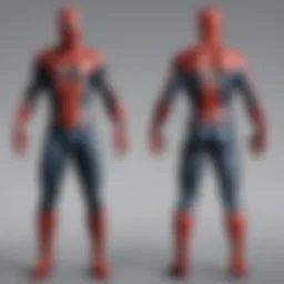 Evolution of Spider-Man's Suit Design