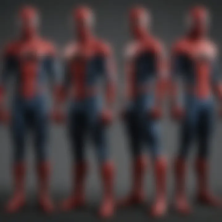 Evolution of Spider-Man Suits