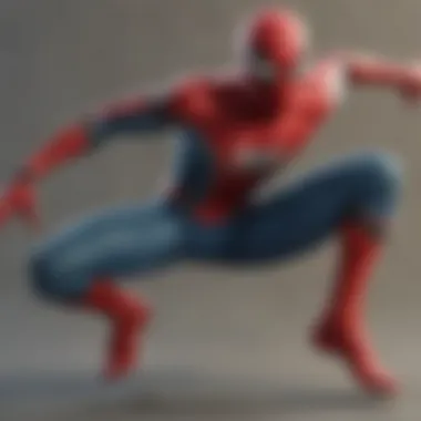 Spider-Man unmasking his true identity in a moment of vulnerability