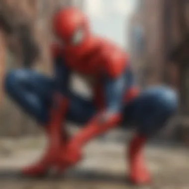 Contrasting Styles: Western vs. Japanese Spider-Man Visual comparison of Western and Japanese Spider-Man adaptations