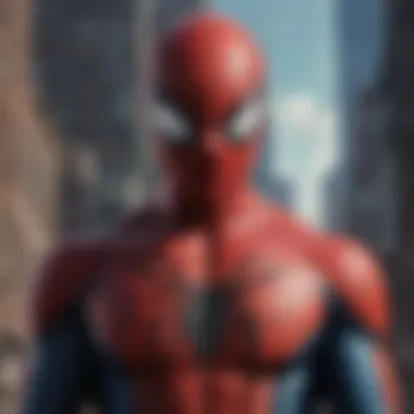 Iconic Cover Art of Amazing Spider-Man Classic cover art of Amazing Spider-Man showcasing dynamic action