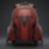 Spiderman Backpack Front View