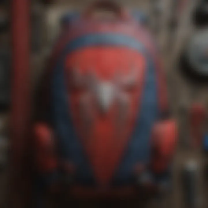 Spiderman Backpack Interior Design