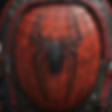 Spiderman Backpack Material Detail