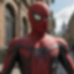 Streaming interface showcasing Spider-Man: Far From Home