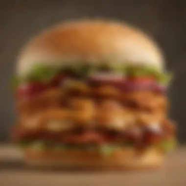 Burger King's delectable chicken sandwich with a zesty kick