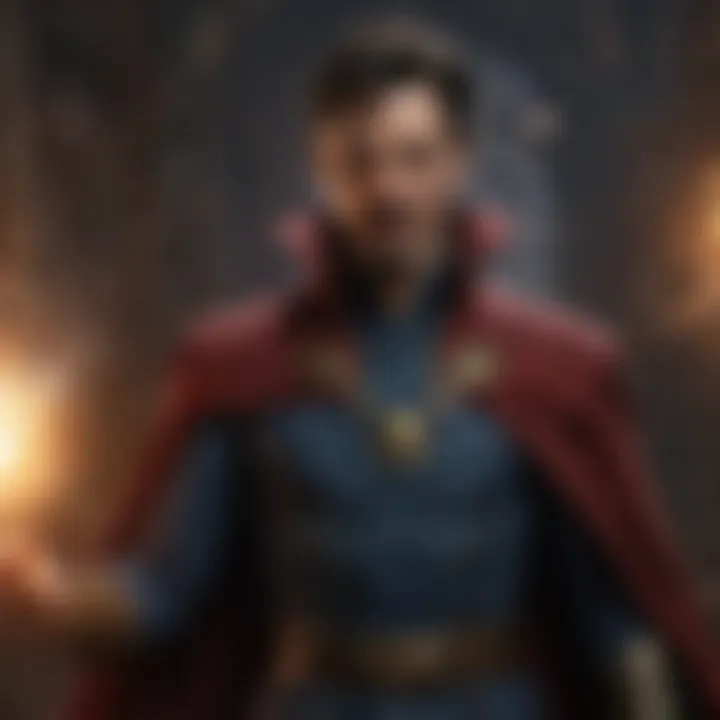 Enigmatic sorcery of Doctor Strange