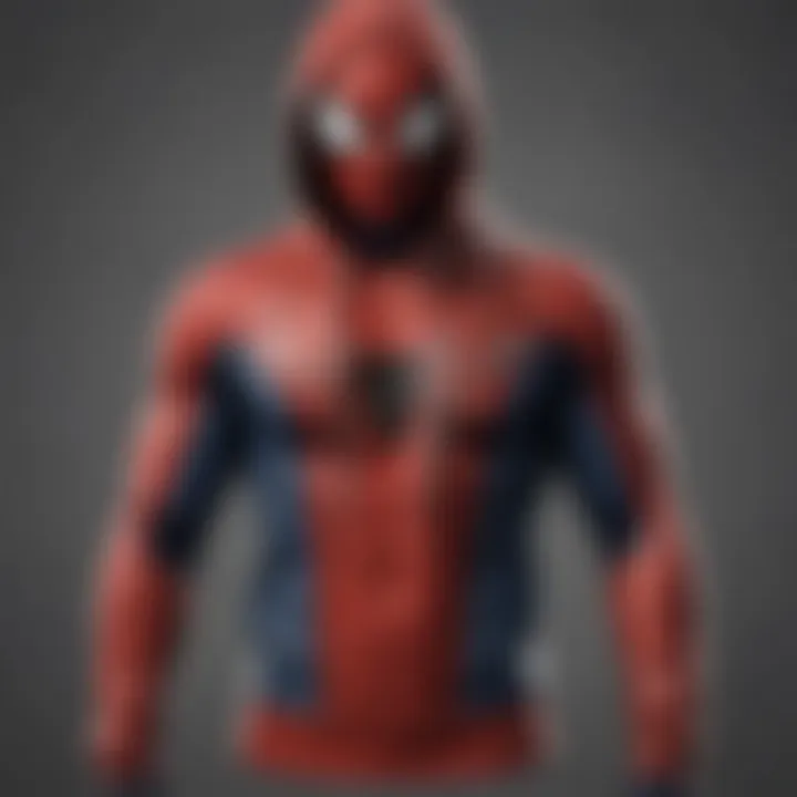 Spiderman Hoodie Retro Vibes