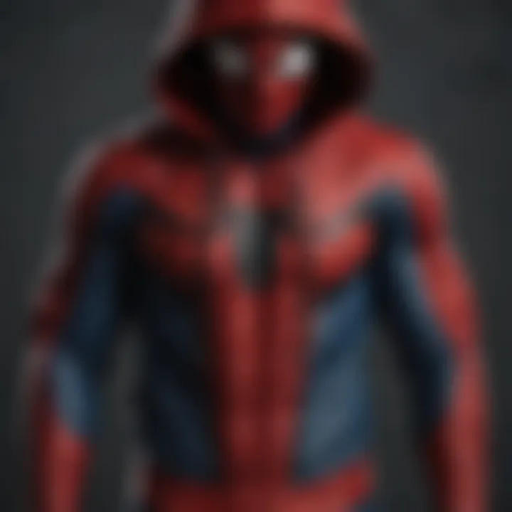 Spiderman Hoodie Streetwear Fashion