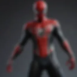 Vibrant Spidey Suit