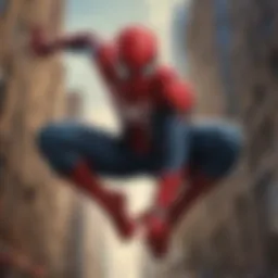 Vibrant international Spider-Man poster showcasing diverse artistic styles