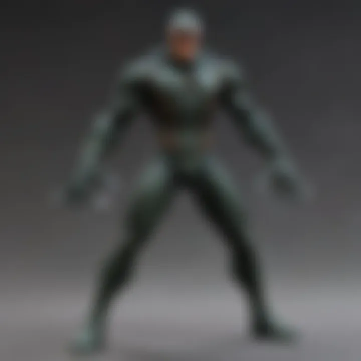 A collection of Marvel Legends action figures featuring Doctor Octopus.