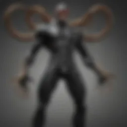 A detailed illustration of Doctor Octopus showcasing his iconic mechanical tentacles.