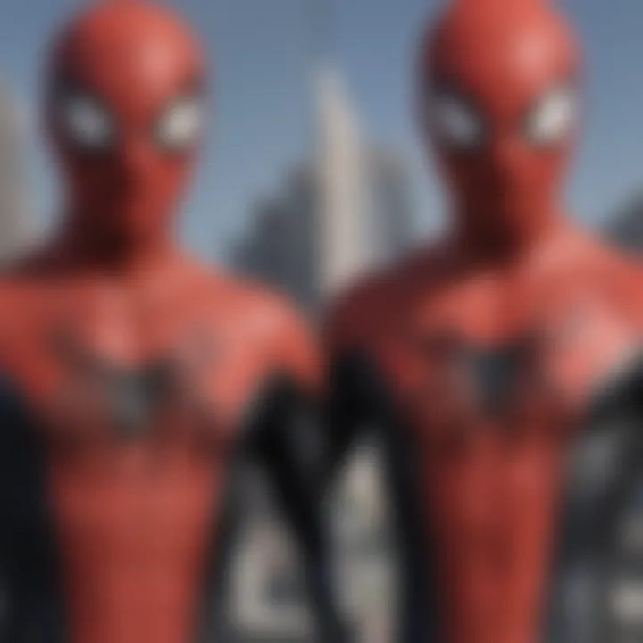 Comparison chart of Spider-Man game iterations