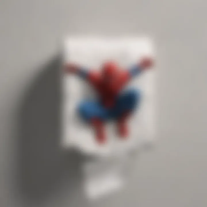 Collage of various branded toilet paper rolls including Spider-Man