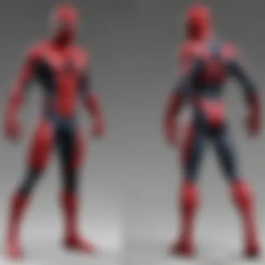 Historical timeline of the Scarlet Spider suit's evolution