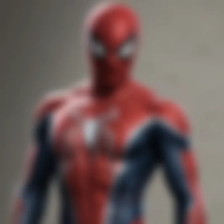 Fan artworks showcasing the cultural impact of the Scarlet Spider suit