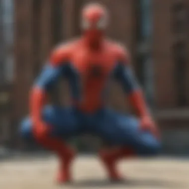 Key characters from Spider-Man: The Animated Series illustrated in a dynamic pose.