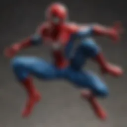 Spider-Man Action Figure in Dynamic Pose